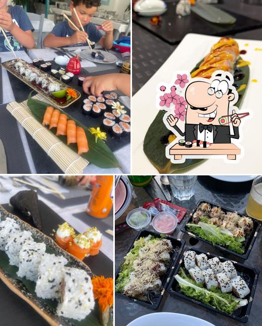 Prova le varie opzioni di sushi