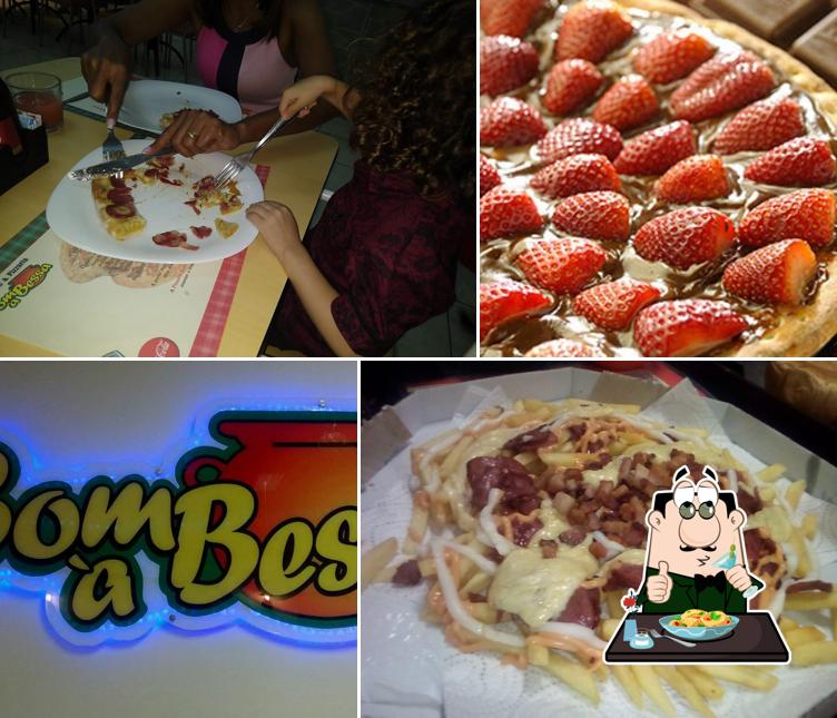 Comida em Pizzaria Bom à Bessa