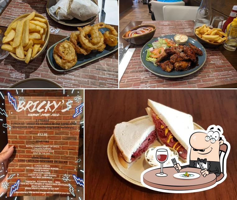 Platos en Bricky's