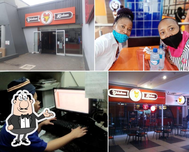 L'intérieur de Chicken Licken - Germiston