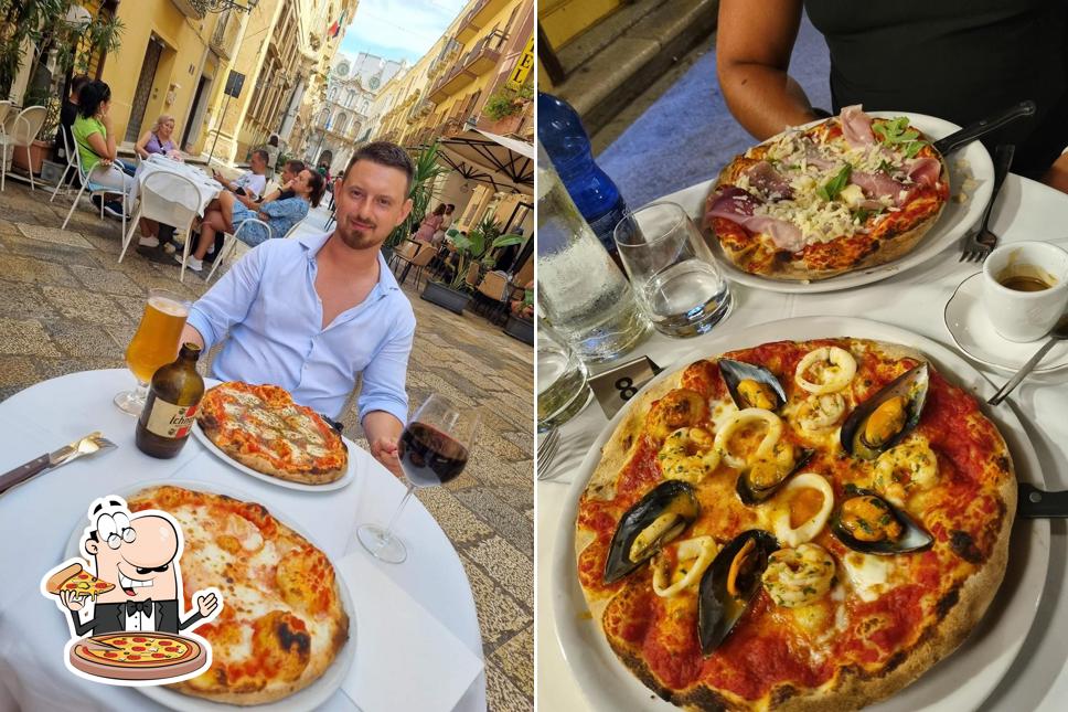 Ordina tra le svariate varianti di pizza