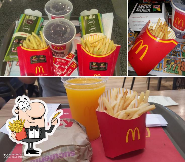 Experimente cbatatas fritas francesas no McDonald's