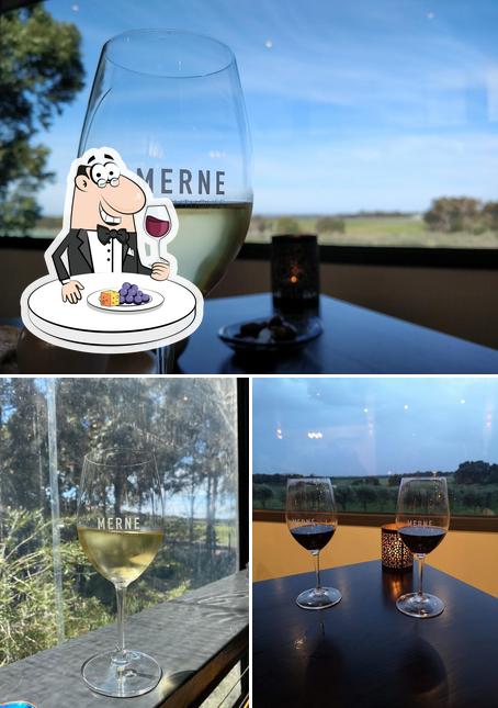 Have a glass of wine at Merne at Lighthouse