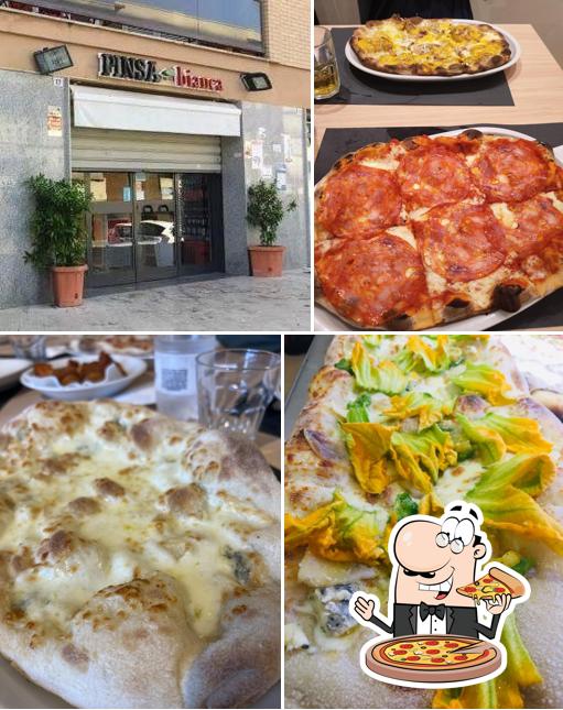 Prova una pizza a Pinsa Bianca - Pizzeria Friggitoria e Tavola calda