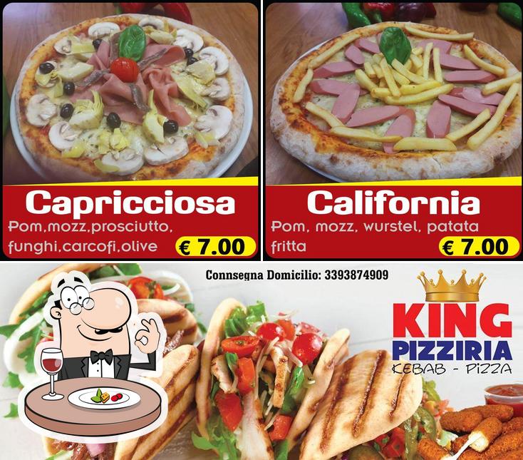 Cibo al Pizzeria king1