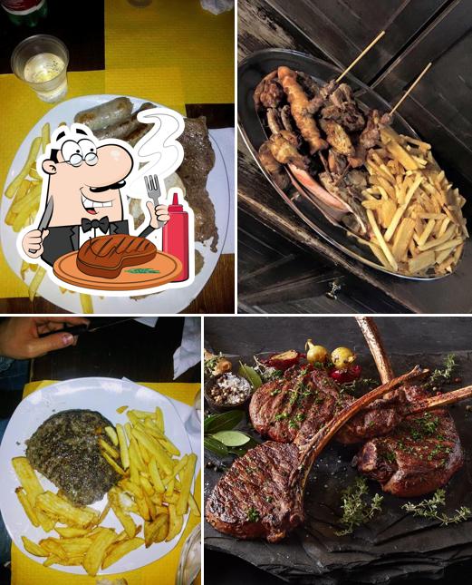 Wells Fargo Saloon propone piatti di carne