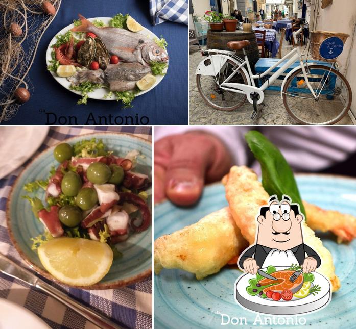 Don Antonio Pozzuoli propone un menu per gli amanti dei piatti di mare