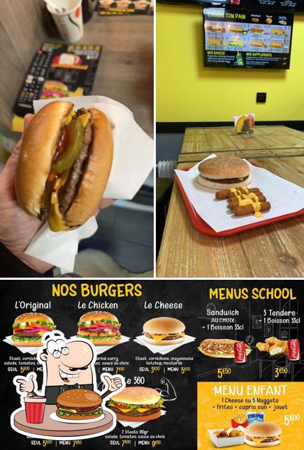 Commandez un hamburger à Tacoschool