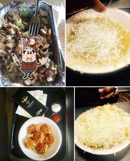 Food at Zuby’s Fast N Foodious