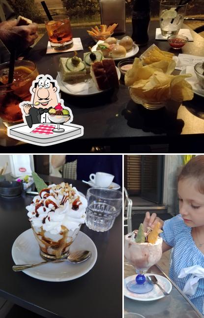 Girò Lounge Bar Gelateria serve un'ampia selezione di dessert