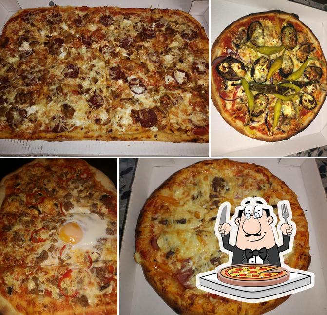 Choisissez des pizzas à Pizzeria Amore