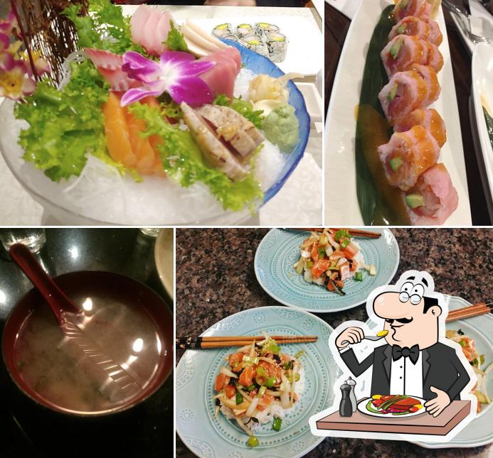 Food at Shan Kishi Japanese Hibachi