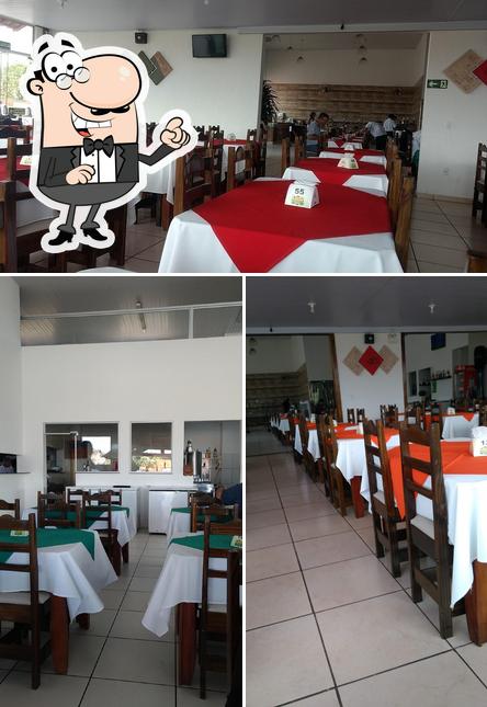 O interior do Chimarrão Grill & Restaurante