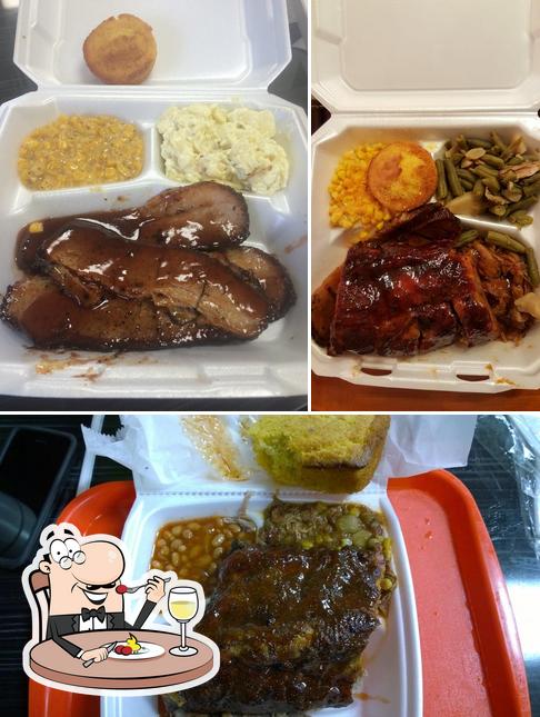 Food at Fatback's BBQ & Rib Shack