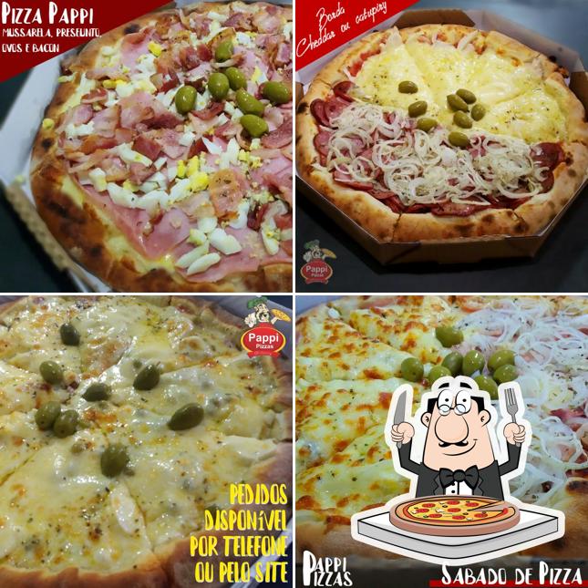 Experimente diferentes estilos de pizza