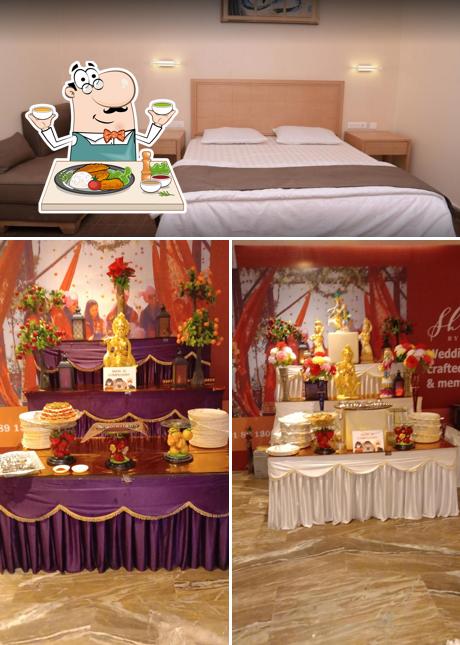Check out the photo displaying food and interior at Babu & Babu Convention and Rooms