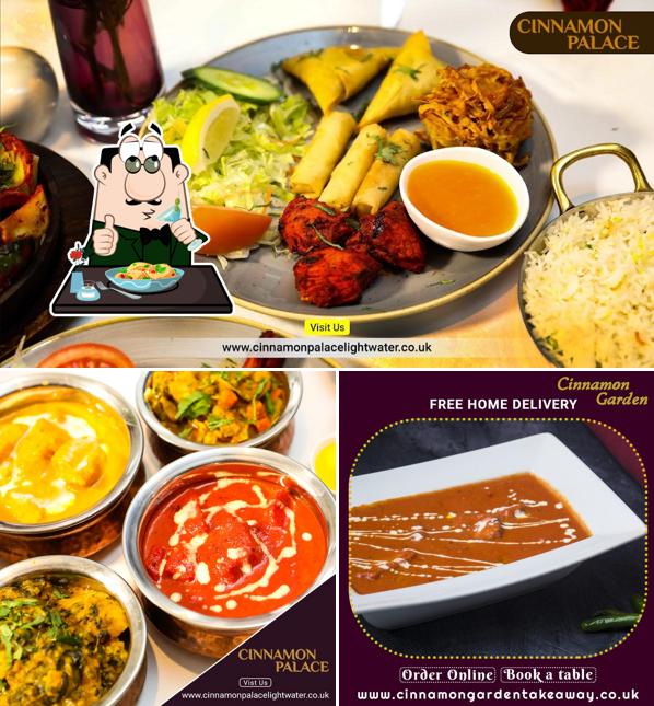 Cinnamon Palace in Lightwater Restaurant menu and reviews