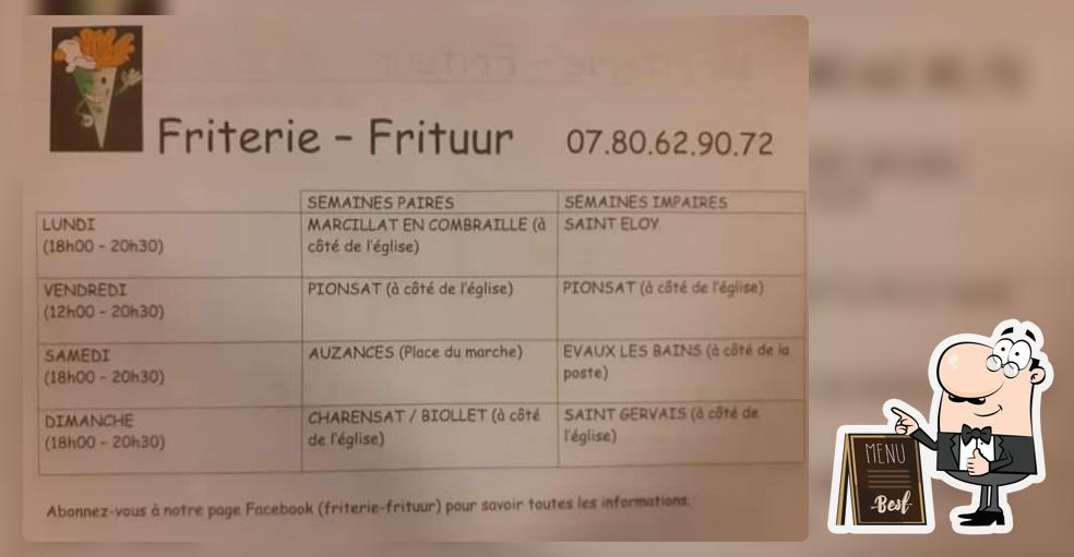 Friterie - Frituur le vendredi