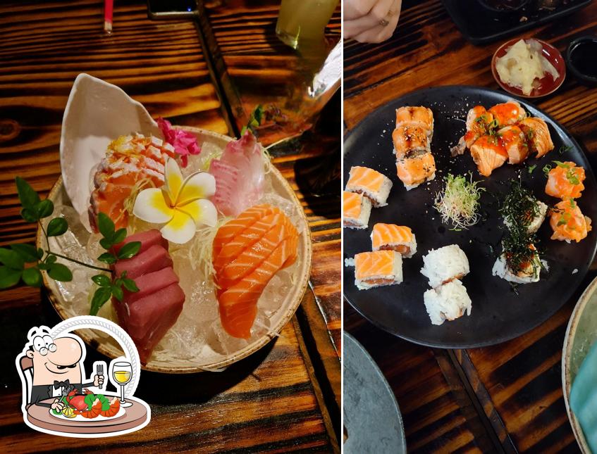 Consiga frutos do mar no Omma - Japanese & Drink