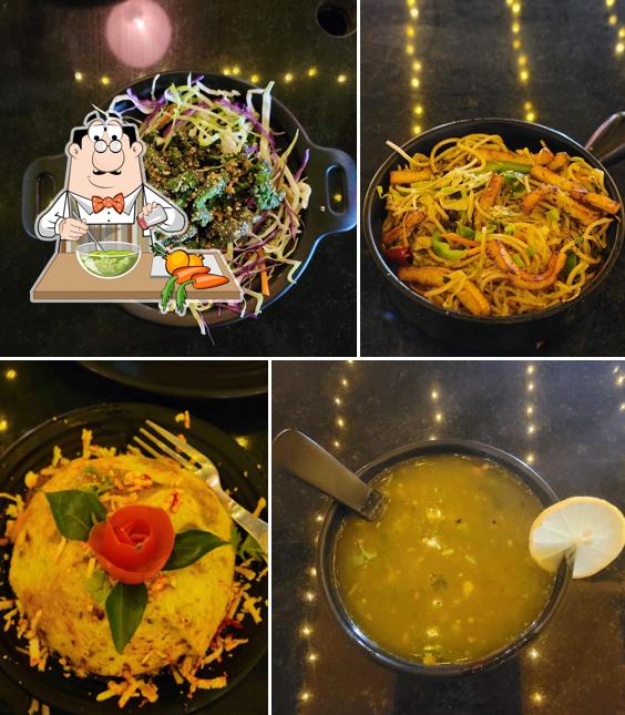 Seaweed salad at Spicy Bhimavaram