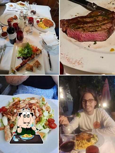 Platti al Restaurante La Fiorentina