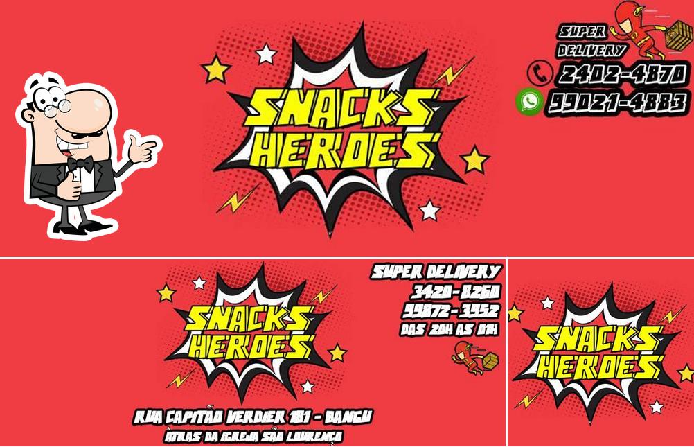 Snacks Heroes cafeteria, Rio de Janeiro