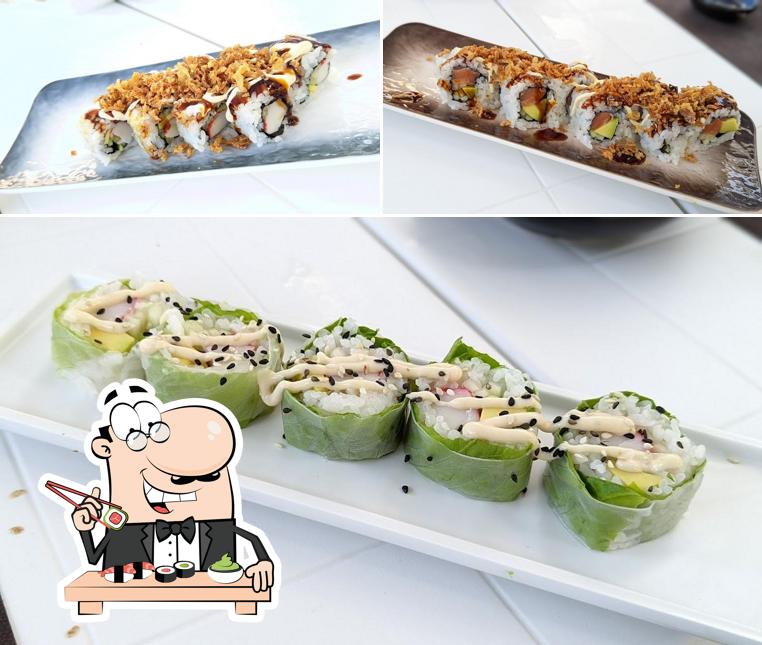 В "Happy Sushi" попробуйте суши и роллы