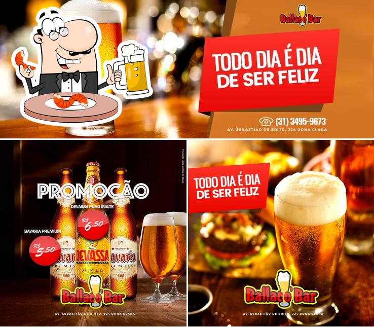 Peça um copo de cerveja leve ou escura