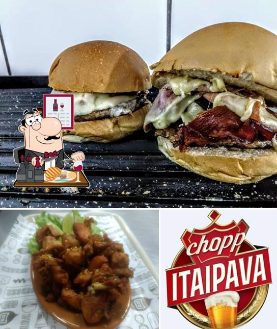 Prove pratos de carne no Lanchonete Bruneli Lanches - Porções - Chopp