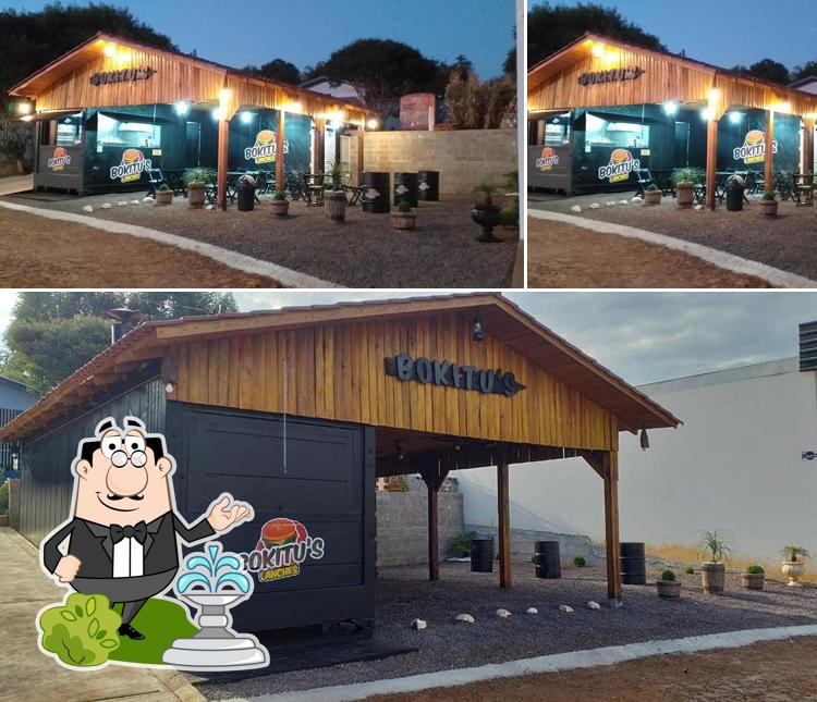 O exterior do BOKITU'S LANCHES