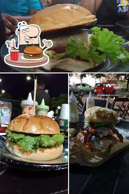 Experimente um hambúrguer no Burguer Dog