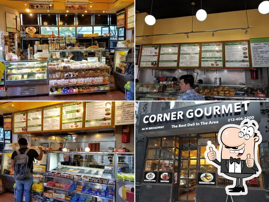 Corner Gourmet, 66 W Broadway F in New York City Restaurant menu and