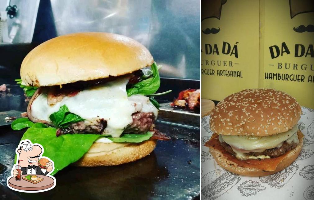 Peça um hambúrguer no DADADA BURGUER