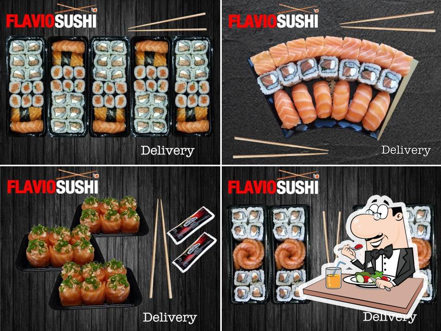 Comida em Flávio Sushi