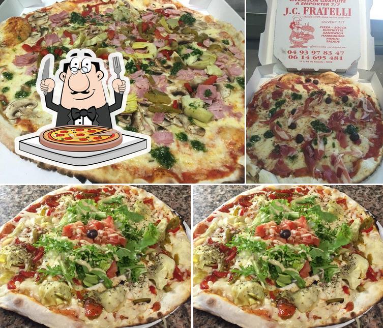 Prenez des pizzas à Fratelli Pizza