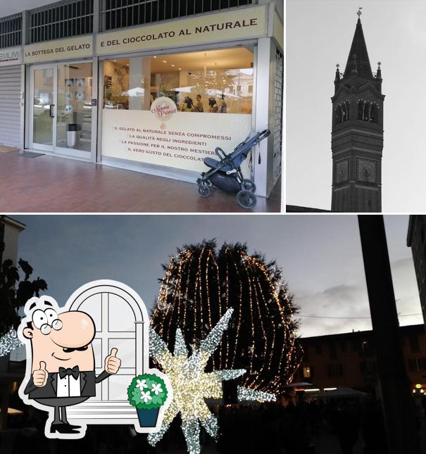 Guarda la parte esterna di Primèt - Gelateria in Trezzo