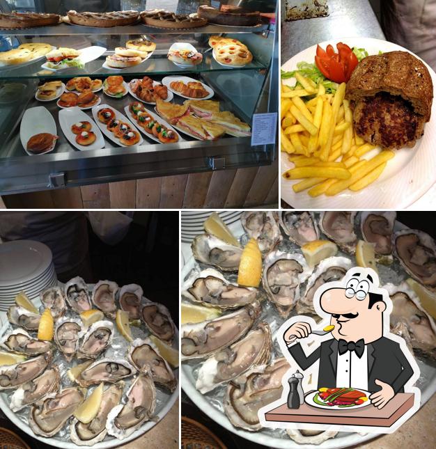 Cibo al Bar Centrale - San Casciano dei Bagni (si)