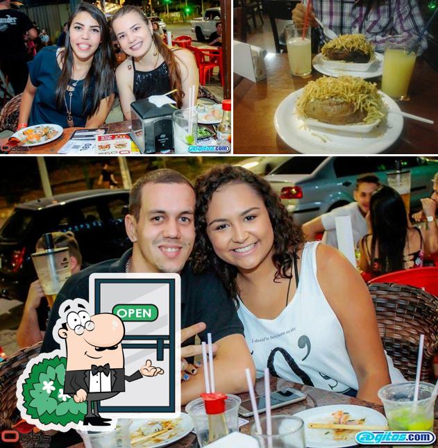 Entre diversos coisas, exterior e comida podem ser encontrados no Espaço Obs Sushi Lounge