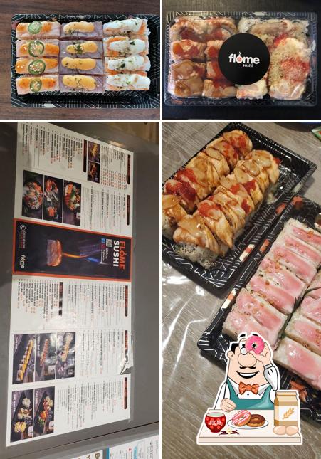 Flame sushi offre une éventail de plats sucrés