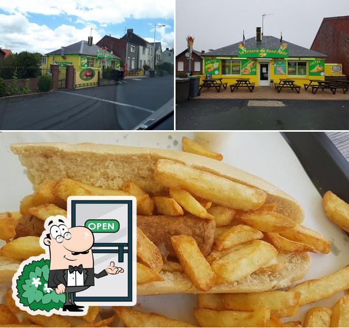 La photo de la extérieur et frites de La Friterie Du Rond Point’s