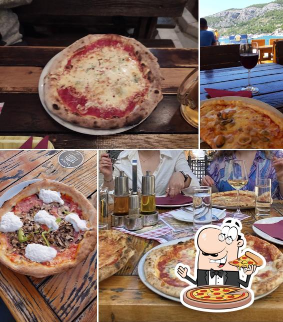 A Pizzeria Charlie Vis, puoi ordinare una bella pizza