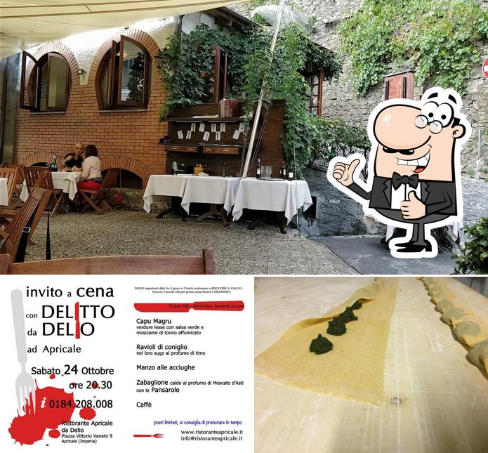 Regarder la photo de Ristorante Apricale da Delio