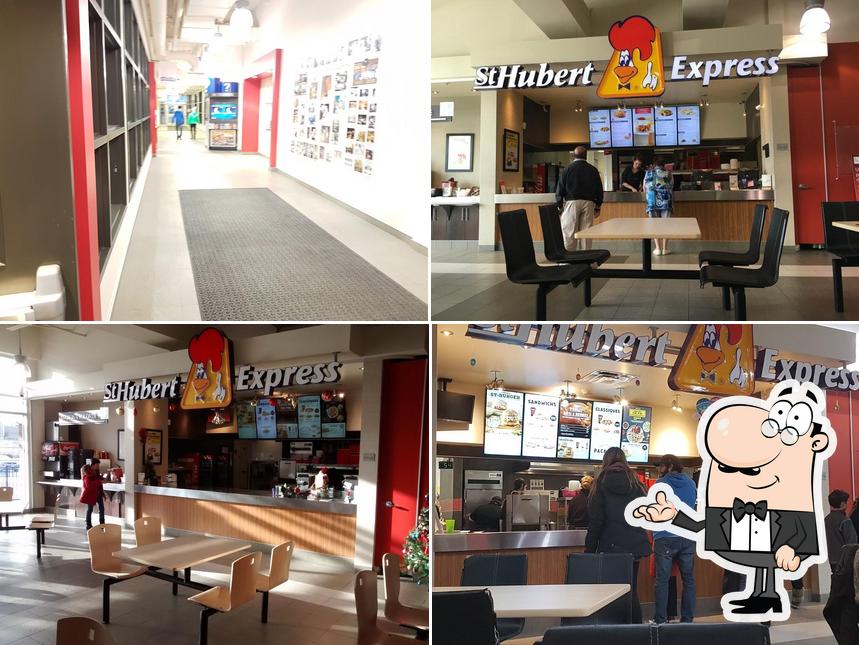 L'intérieur de Express St-Hubert