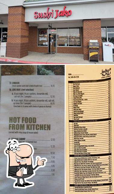 Sushi Jako, 182 Neff Ave # W10 in Harrisonburg - Restaurant menu 