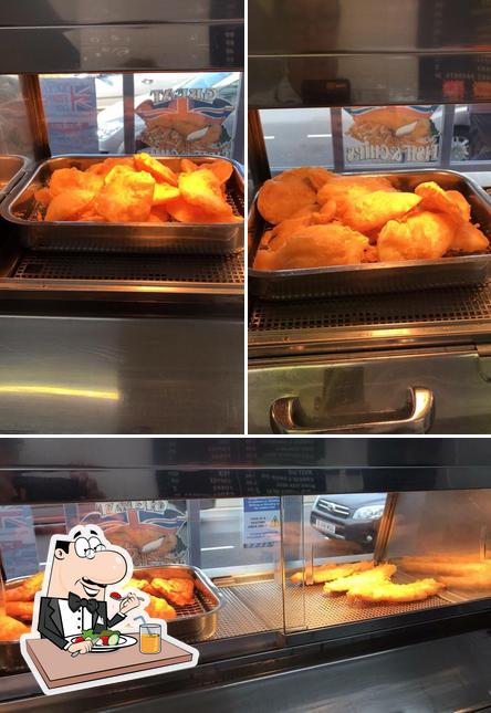 Food at The Little Chippy