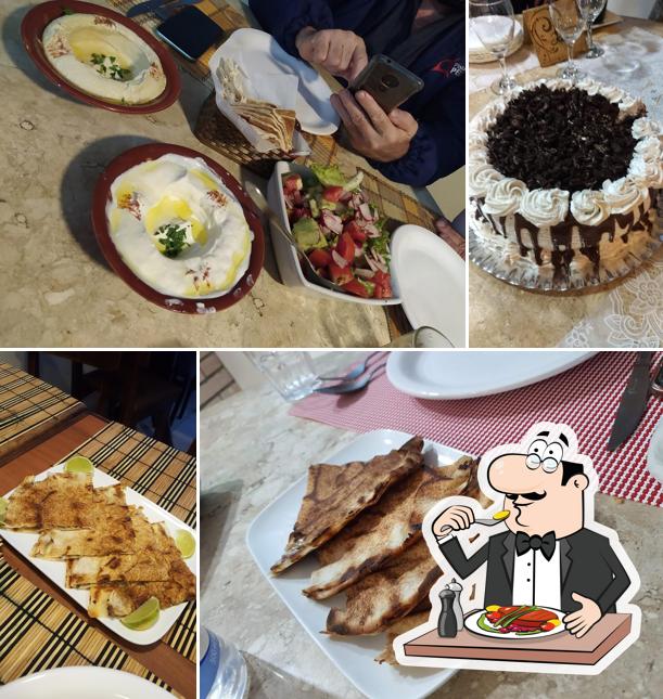 Platos en Restaurante Sabor Do Líbano
