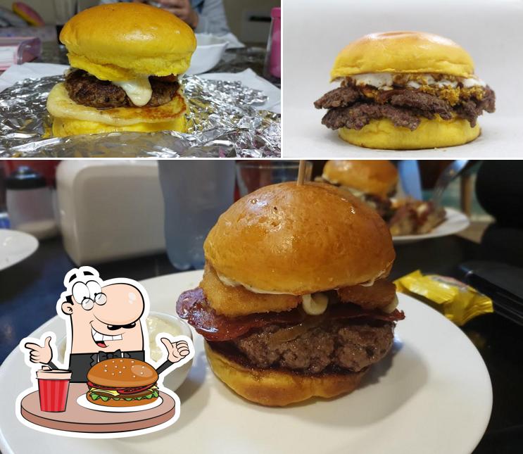 Consiga um hambúrguer no Beer Burger