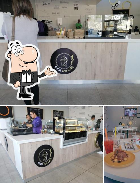 L'intérieur de Boba Tea Café