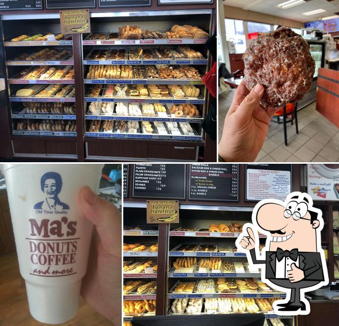 Here's an image of Ma's Donuts and more