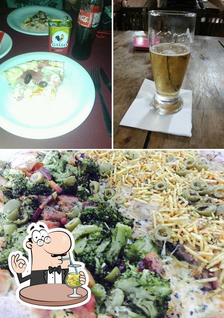 Напитки и еда - все это можно увидеть на этом фото из Pizzaria & Restaurante Palazzi